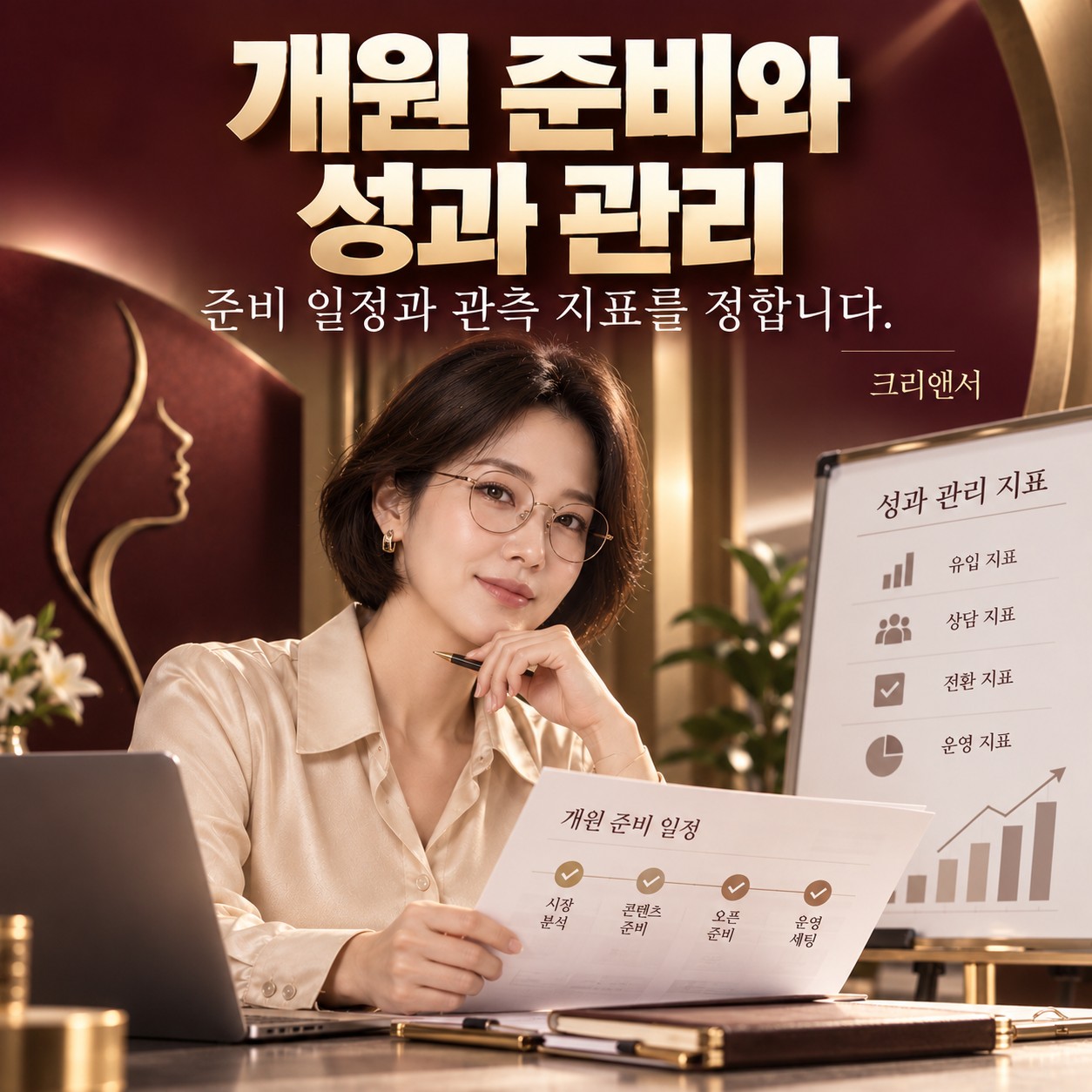 개원 준비와 성과 관리